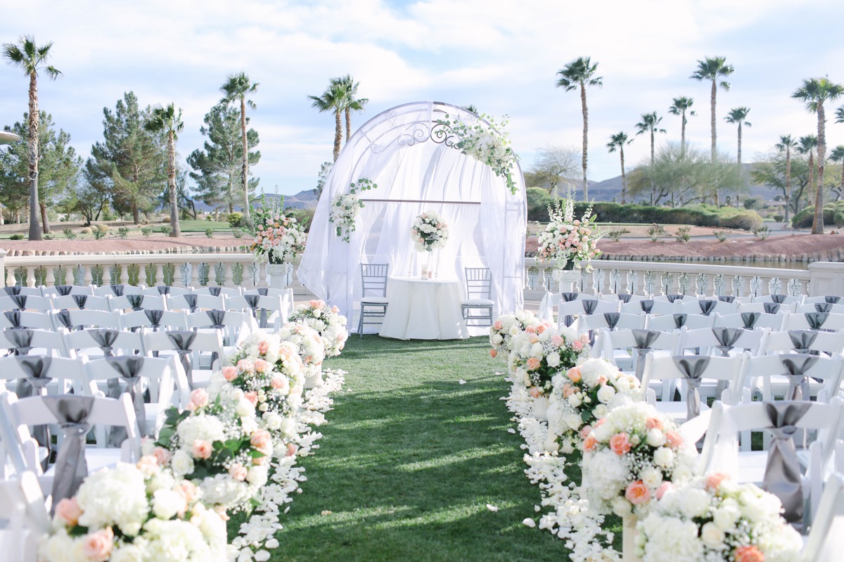 Las Vegas Wedding Photos at Siena Golf Club